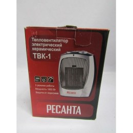 Тепловентилятор Ресанта ТВК-1 [67/2/3] { керамический, вентилятор/900/1800 Вт, защита от перегрева }